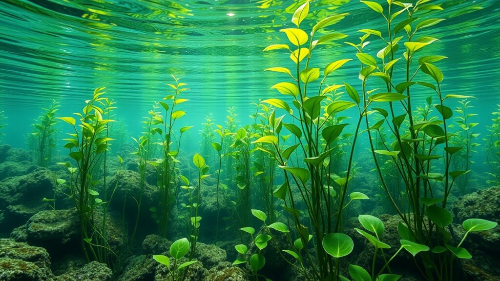 Aquatic Plants Underwater